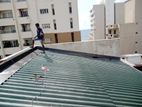Zinc Aluminium Gutter Work