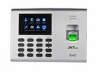 ZKTECO - Fingerprint and Time Attendance Machine with Battery Backup