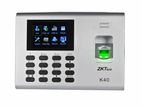 ZKTECO -Fingerprint Time Attendance Machine with Battery Backup