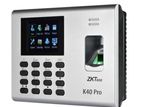 ZKTECO - K40 PRO FINGERPRINT TIME ATTENDANCE MACHINE