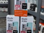 ZTE A- 36E 64GB 2+4GB (Brand New)